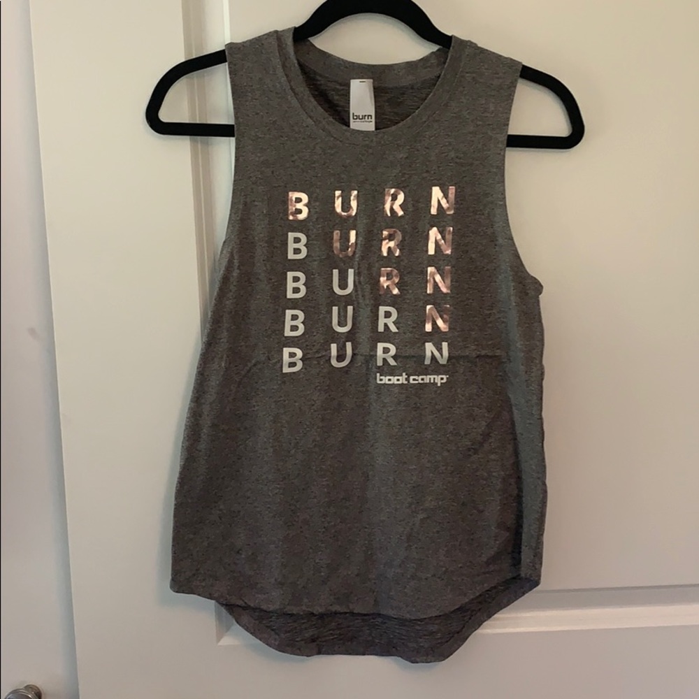 Burn Gray Tank Top